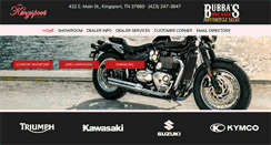 Desktop Screenshot of kingsportcycles.com